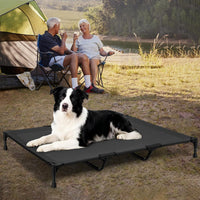 Love&go Elevated Dog Bed with Metal Frame - XL - Black / XLarge- 44x34x5.5 inch - image 4