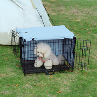 X-ZONE PET Dog Crate Cover Waterproof Kennel Cover - 48.4"L x 30.3"W x 32.3"H / Blue - image 4