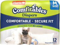 Hartz Disposable Dog Diapers, Size S 36 count - Trial Pack / Medium