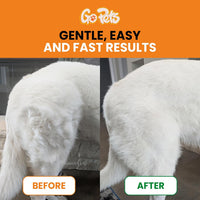 2-in-1 Deshedding & Dematting Comb & Grooming Brush for Dogs & Cats – Essentials for Dogs - Slicker Dematting Comb - image 2
