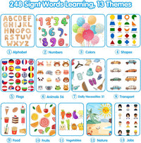 QuTZ Phonics Learning Toy for Preschool Kids - Blue / Basic 248 Words ABC+123 - image 2