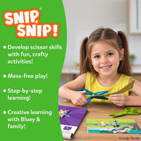 Skillmatics Snip, Scissor Skills, Felt Craft Activity - 3. Bluey - image 3