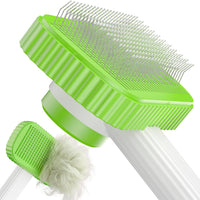 Cat brush, Cat Brush for Long or Short Haired Cats – Essentials for Cats - Green