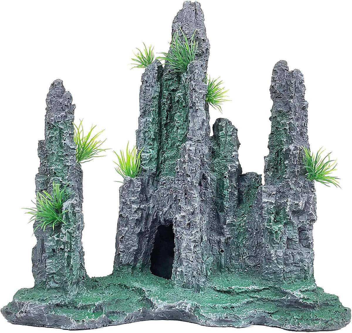 Extra Large Aquarium Decorations Large Fish Tank Rocks Hideout – Essentials for Fish - Muti Peak Large Mountain View