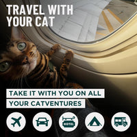 OutdoorBengal Go Litter Portable Travel Litter Box Set for Cats – Daily Care for Cats - Small Tray - image 2