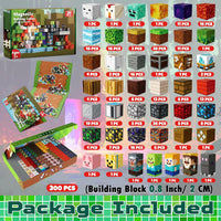 GraceDuck 300 PCS Magnetic Blocks, Magnetic Building Blocks - Fantasy Nether Portal - image 2