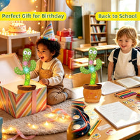 Emoin Adjustable Volume Control Dancing Cactus Toy Talking Cactus Toy - A-Dancing Cactus Mimicking - image 4
