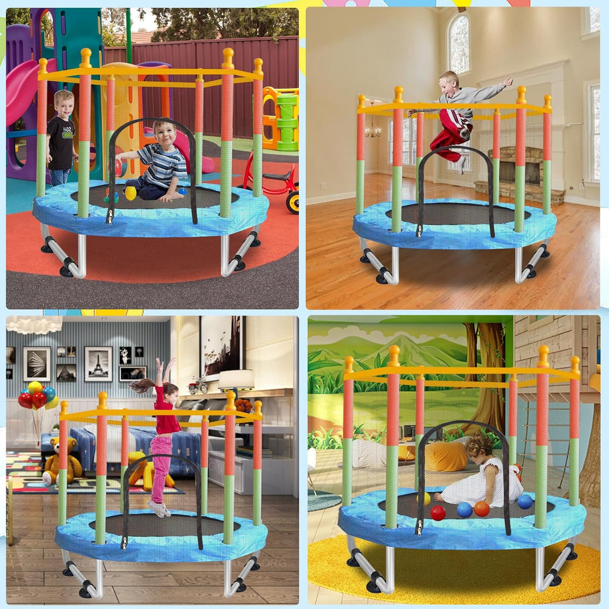 Toddler Trampoline for Kids Ages 1-8 - image 2