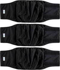 Leekalos Male Dog Diapers - X-Large / Black