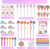 PLOUGVI 702PCS Halloween Party Favors Supplies Decorations - Princess Party Favors - image 3
