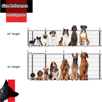 Dog Play Pen Indoors/Outdoor - 6 Panels / 32'' High - image 4