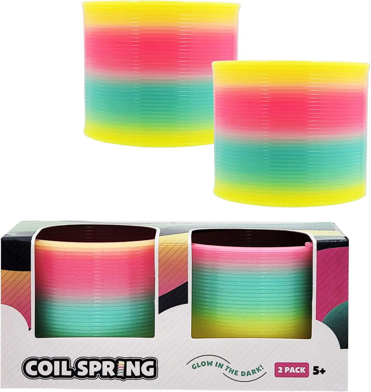 The Dreidel Company Plastic Coil Spring - 2-Pack - image 3