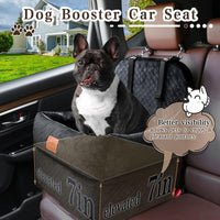 Dog Booster Car Seat for Small/Medium Dogs up to 30 lbs - black - image 2