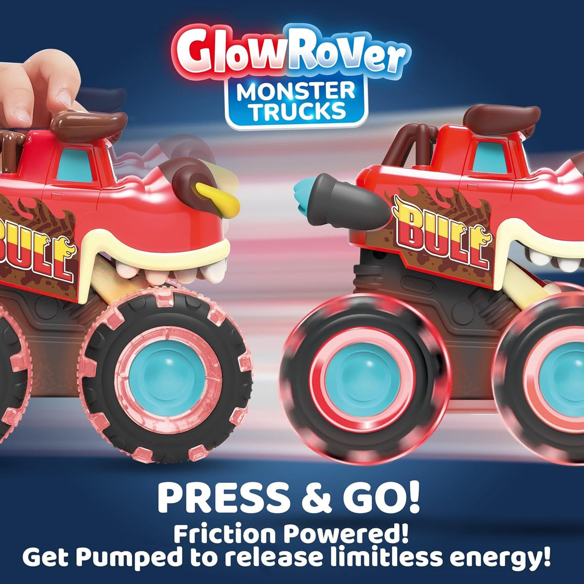 JOYIN 3 Pack Monster Truck Toy - Classic - image 3