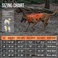 OneTigris Large Tactical Dog Harness No Pull Handle XL Black – Essentials for Dogs - Medium / Orange - image 3