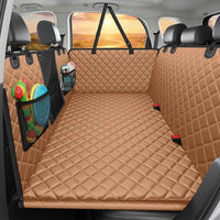 URPOWER Back Seat Extender for Dogs - Tan / M - Cars / Full Size SUVs