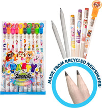 Smencils - Gourmet Scented Graphite HB #2 Pencils Made from Recycled Newspapers, 10 Count - Party (1 Pack) - image 4