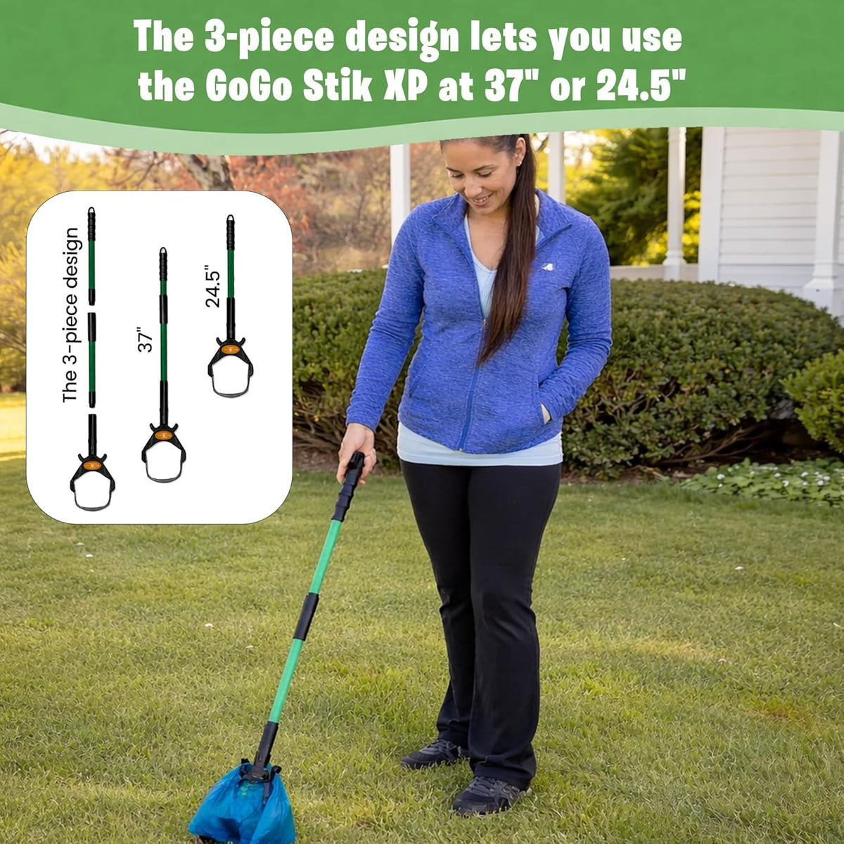 XP Pooper Scooper & Rake Set - 1 Count (Pack of 1) - image 3