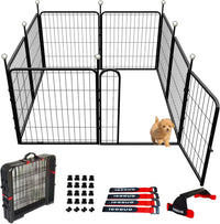 Dog Play Pen Indoors/Outdoor - 8 Panels / 24'' High