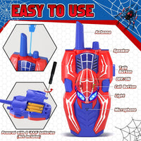 2 Pack Walkie Talkies for Kids, Birthday Gift for Boy 3-8 – Fun for Kids & Family - 2 Pack - image 3