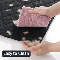 MABOZOO Indestructible Dog Beds - Chew Proof Crate Pad for Aggressive Chewers, Machine Washable Quilted Mat, Durable for Extra Large Dogs, Black Kennel Pad (36x57 in)