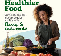 HOME GROWN 𝗨𝗦𝗔 𝗣𝗥𝗘𝗠𝗜𝗨𝗠 55 Vegetable Seeds Pack 28,000+ Non-GMO Heirloom Seeds for Planting, Spring Fall Winter Garden Kit, Survival Seed Vault for Preppers & Gardeners, Gift for Men & Women