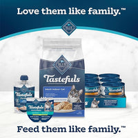 Blue Buffalo Tastefuls Natural Dry Food for Adult Indoor Cats, Chicken & Brown Rice Recipe, 15-lb. Bag