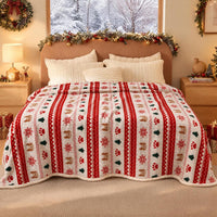 Luciphia Waterproof Dog Blanket - Snowflake / XL (85" x57")