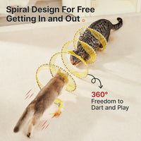 Potaroma Spiral Tunnel Cat Toy - image 3