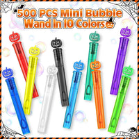 SpringFlower 36-pack of mini Halloween bubble wands in 4 colors - view 11