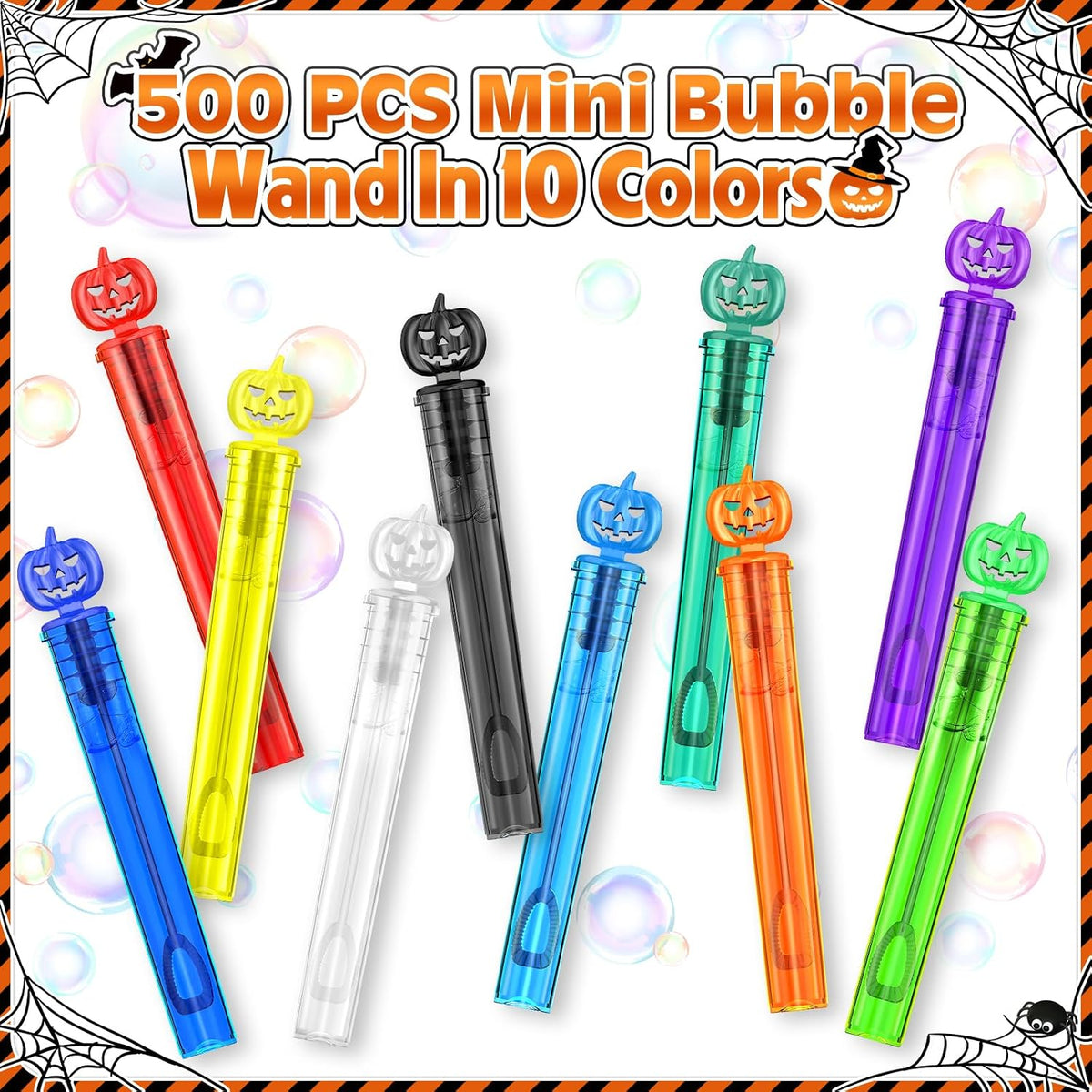 SpringFlower 36-pack of mini Halloween bubble wands in 4 colors - view 11