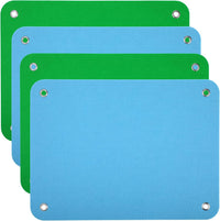 Yunsailing felt story boards for kids, 4 black flannel boards with grommets - view 5