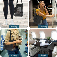 Cat Carrier, Dog Carrier, Pet Carrier - Black - image 2