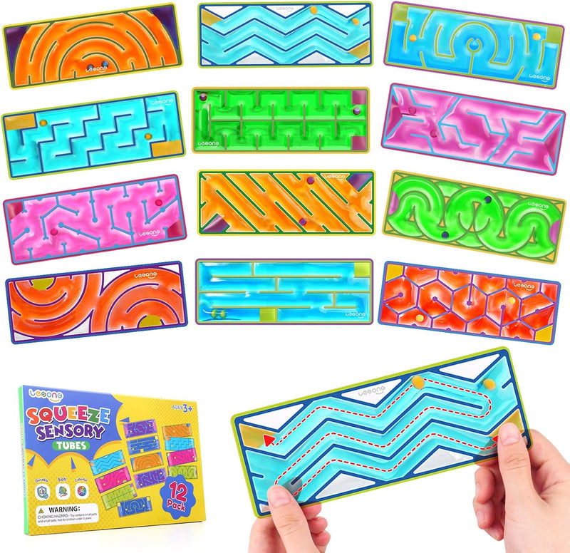 Squishy Sensory Fidget Toys for Kids: Sensory Toys for Special - 12pcs