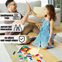 3 Otters Wooden Tangram Puzzle - Medium (Pack of 3) - image 4