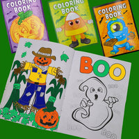 The Dreidel Company Halloween coloring books, 12 booklets with ghosts, witches and pumpkins - view 6