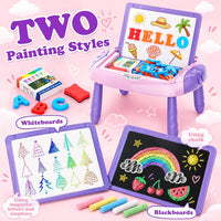 Cokzer Magnetic Drawing Board - Purple - image 2