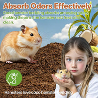Sukh coco coir hamster bedding brick of coconut fiber substrate for burrowing pets - view 4