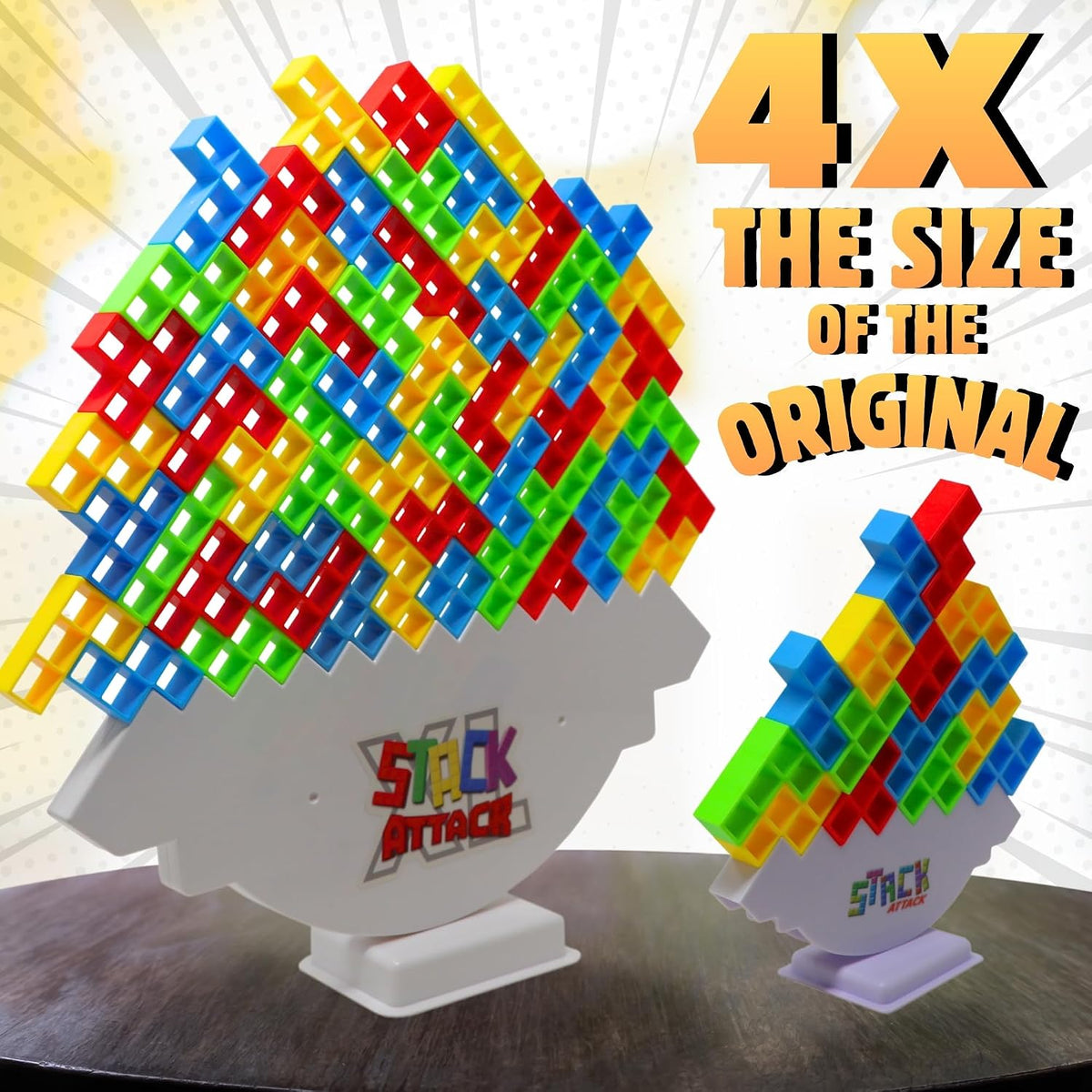 Stack Attack Tower Game for Kids & Adults - XL - image 4