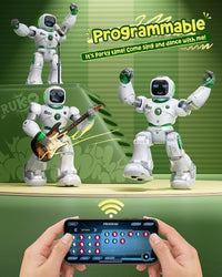 Ruko 1088 Smart Robot Toy for Kids - Green - image 3