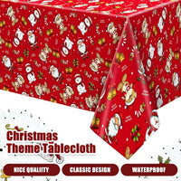 Newwiee 3 pack Halloween plastic tablecloths with candy corn print, 108 x 54 inches - view 27