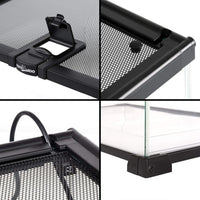 REPTIZOO Small Glass Tank 8 Gallon - 20"W X 12"D X 14"H (15 Gallon) - image 3