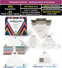 Award-Winning Multiplication Flash Cards, 173 Jumbo Cards - Ultimate Bundle + Mult & Div - image 4