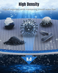 Pawfly 8-Layer Aquarium Filter Pad 16 x 12 Inch Cuttable Aquarium - 47" x 12" x 0.8" 1 Pack - image 2
