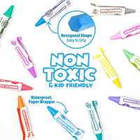 Tub Works Smooth Bath Crayons Bath Toy, Nontoxic - Sweet Scents - image 4