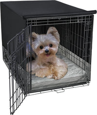 Explore Land Breathable Dog Crate Cover - 18"L x 12"W x 14"H / Black