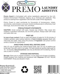 Premo Guard Bed Bug, Mite & Lice Laundry Detergent Additive 64 oz – Child & Pet Friendly – Stain & Odor Free – Best Natural Non-Toxin Treatment
