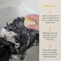 JR Liggett’s Natural Dog Shampoo Bar for Sensitive Skin - 100% Detergent Free, Non-GMO & Biodegradable - Tear-Free, Hypoallergenic Formula Soothes Dry Itchy Skin - Safe for Puppies - 3.5 oz Bar