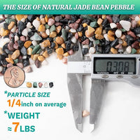 AVALUTION Aquarium Gravel for Plants -7lb Fish Tank Gravel for Succulent Cactus & Bonsai, 1/4Inch Decorative River Rocks Pebbles for Gardening, Flower Pots, Landscaping, Terrarium