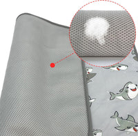 NACOCO Summer Pet Cooling Mat - L: 27.5'' x 38.5'' / Grey Shark - image 3